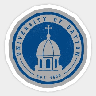 UD Chapel — Blue Sticker